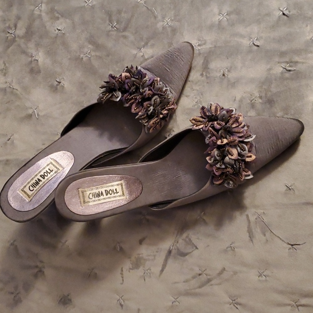 China Doll satin shoes